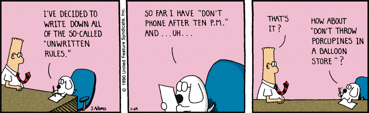 Dilbert Cartoon